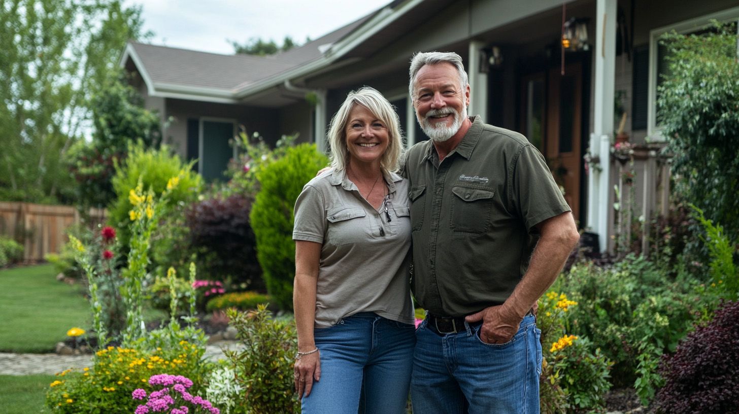 Happy Family Members After Working With Advanced Home Inspection