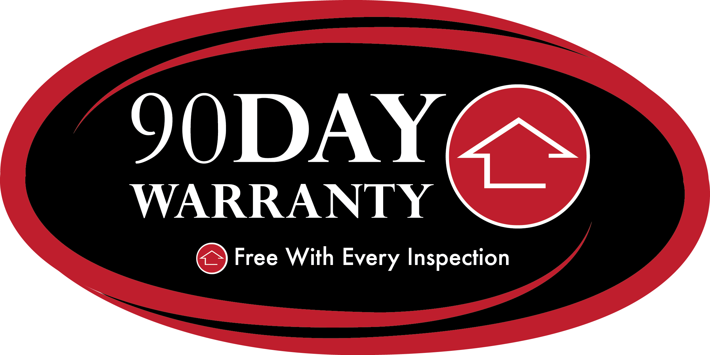 90 Day Warranty For Home Inspections Graphic